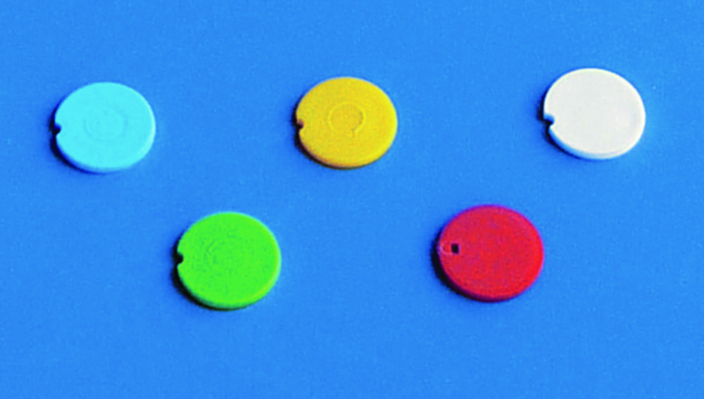 Cap inserts, PP, for reaction tubes Cap inserts, PP, for reaction tubes