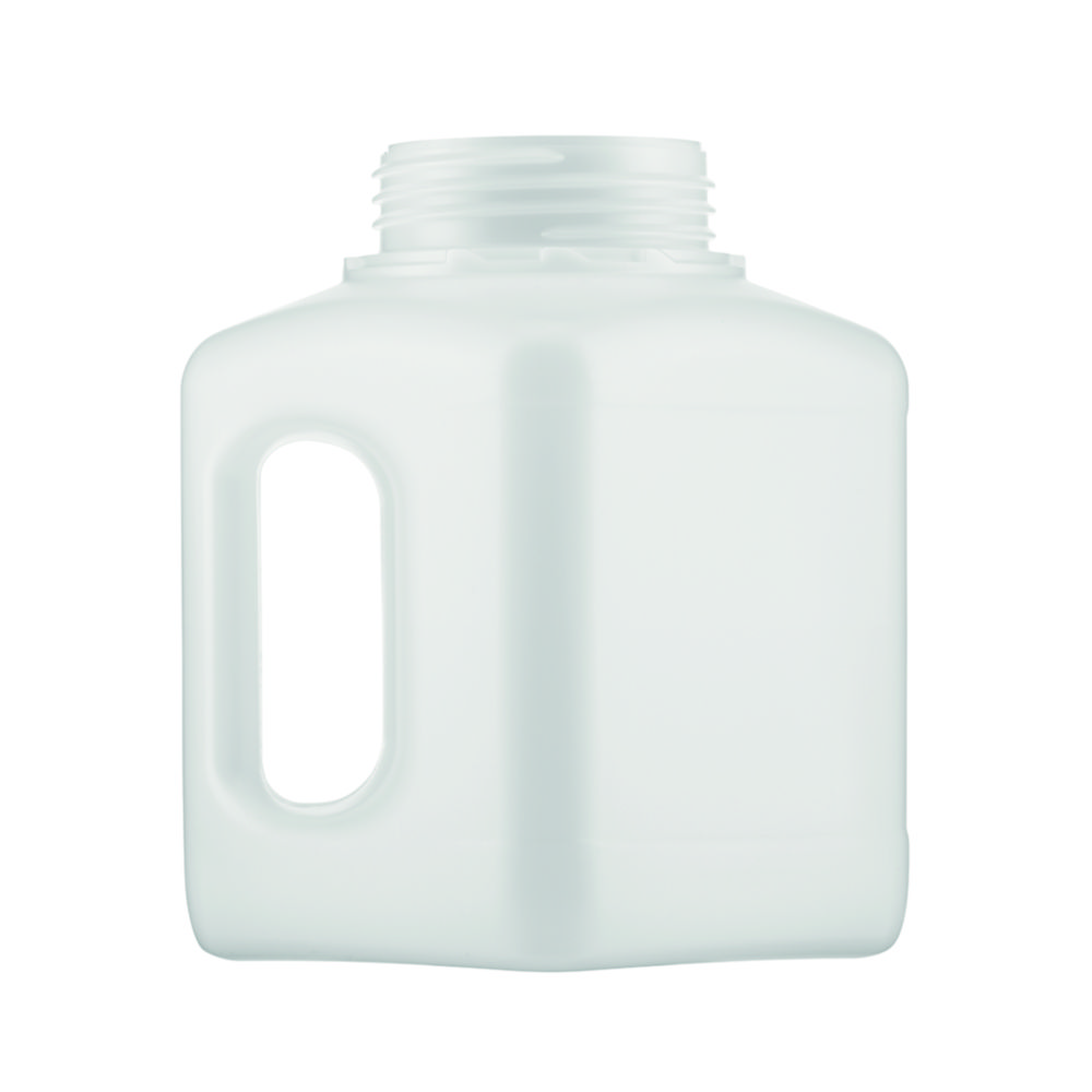 Wide-mouth square bottles, 311 series, HDPE, without closure Wide-mouth square bottles, 311 series, HDPE, without closure