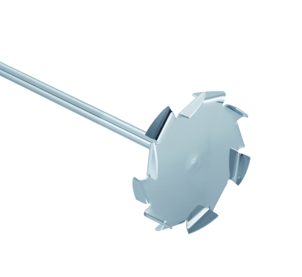 Dissolver stirrers, stainless steel 1.4571 Dissolver stirrers, stainless steel 1.4571