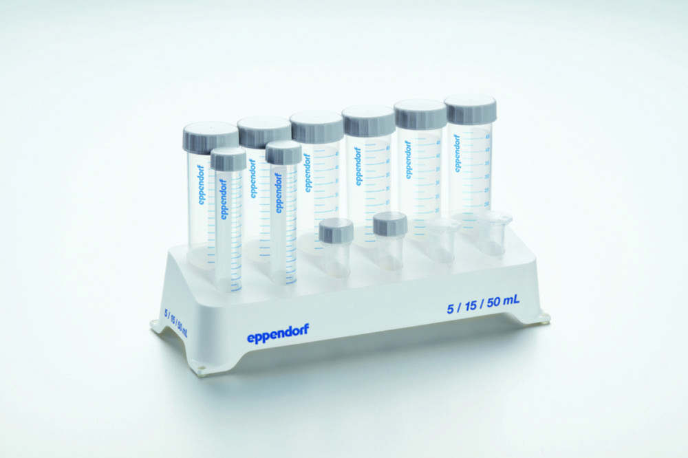 Eppendorf Tube Racks, PP, for 5 ... 50 ml tubes Eppendorf Tube Racks, PP, for 5 ... 50 ml tubes