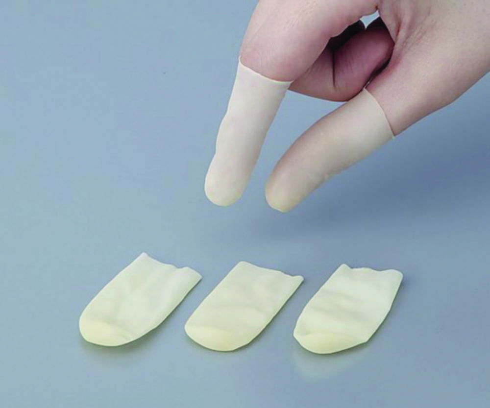 Fingerlinge ASPURE, antistatisch, schwefelfrei, Naturlatex