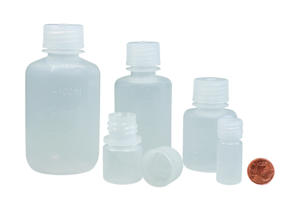 LLG-Mini Enghals-Probenflaschen, PP, Heavy Duty