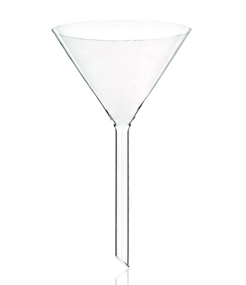 Glastrichter, Borosilikatglas