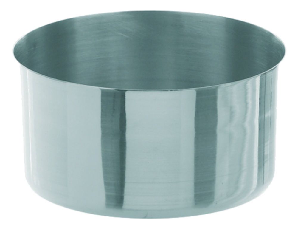 Evaporating basins, 18/10 steel Evaporating basins, 18/10 steel