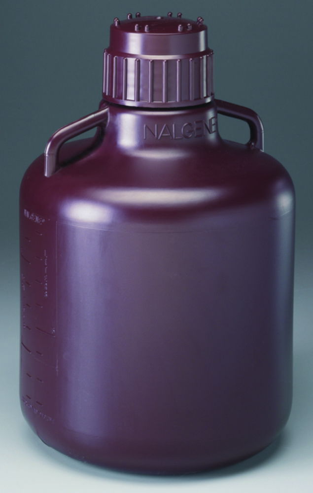 Aspirator Carboys Nalgene™, amber, with handle
