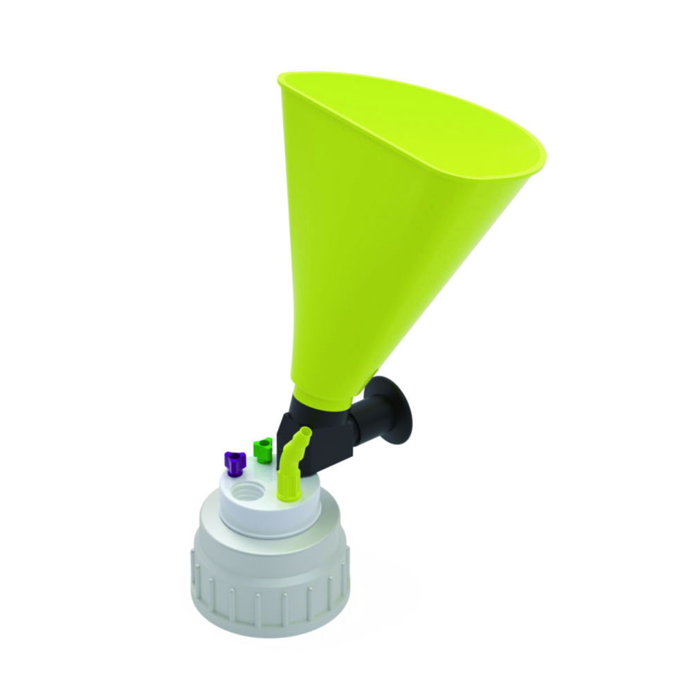 b.safe Waste Caps B 53, PE, mit Einfülltrichter