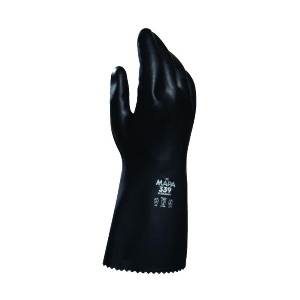 Chemical protective gloves UltraNeo 339, Neoprene Chemical protective gloves UltraNeo 339, Neoprene