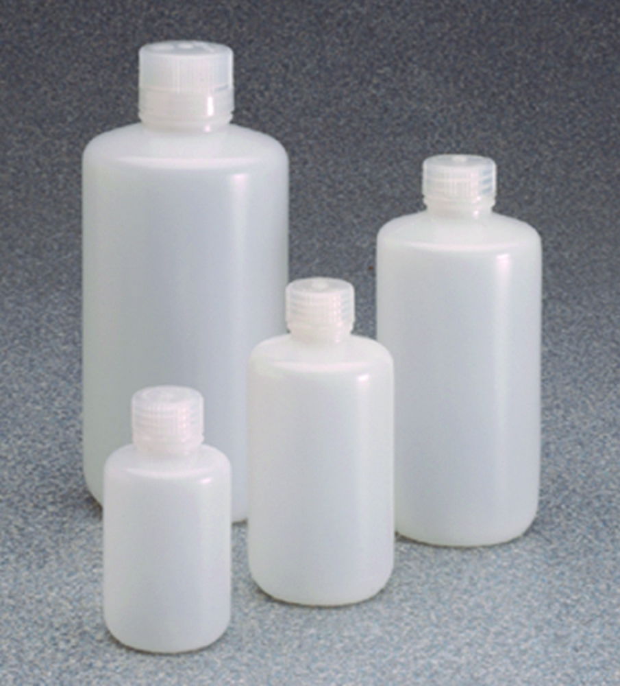 Enghalsflaschen Nalgene™ mit geringer Partikelzahl Typ 382099, PassPort IP2, HDPE, mit Schraubverschluss, PP