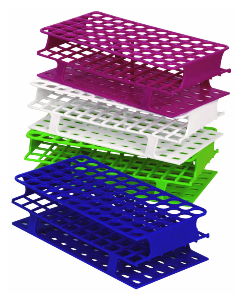 Test tube racks, OneRack®, POM Test tube racks, OneRack®, POM