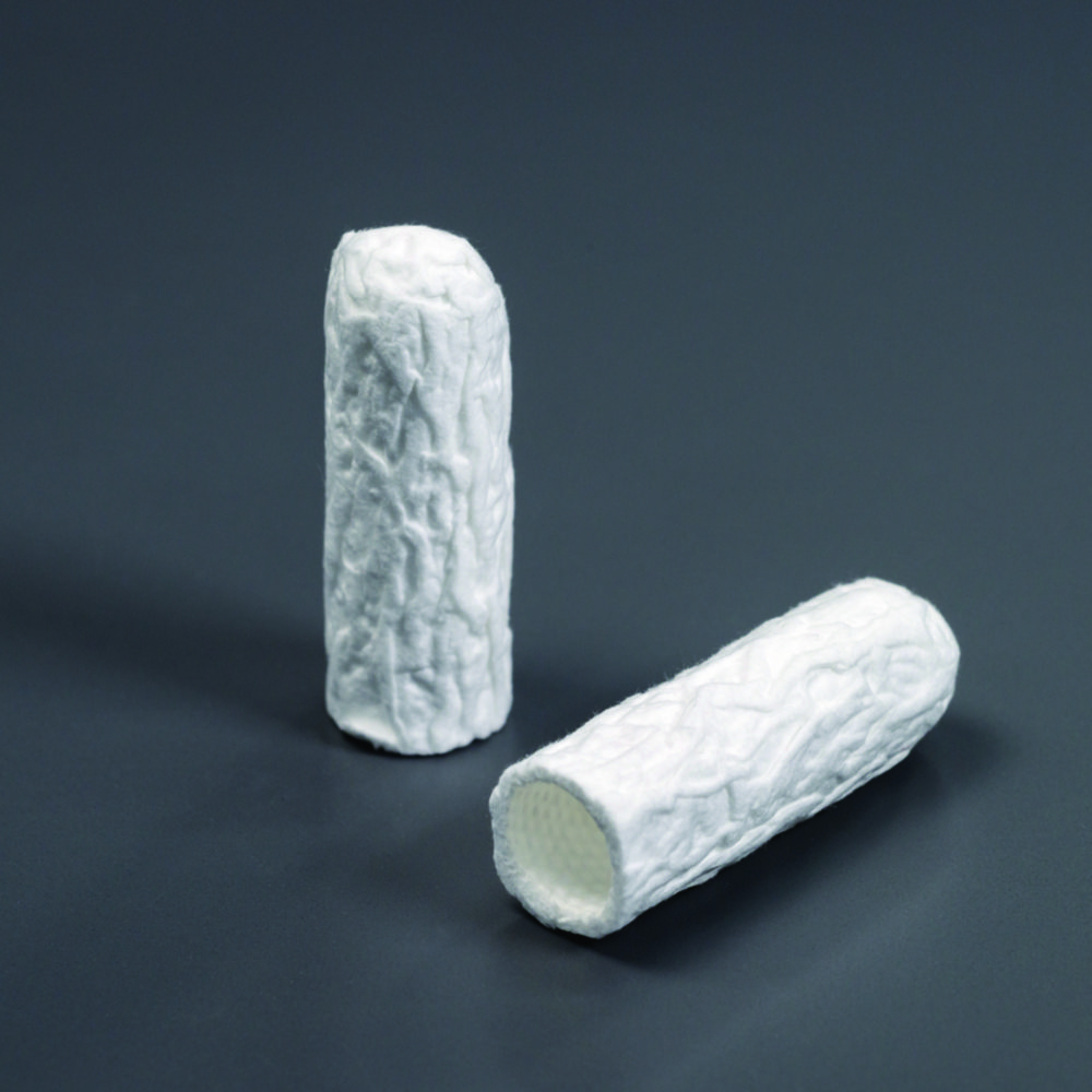 Extraction Thimbles, Grade 603 G, glass fibre Extraction Thimbles, Grade 603 G, glass fibre