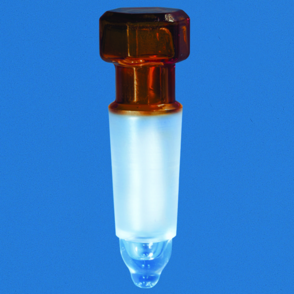 Conical ground joint stoppers, borosilicate glass 3.3 Conical ground joint stoppers, borosilicate glass 3.3