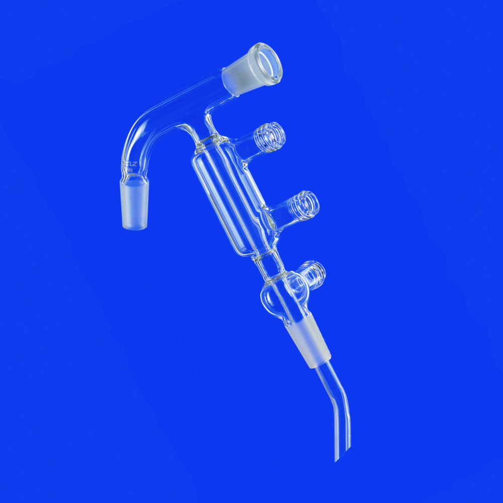 Distilling link for short path distillation, DURAN® tubing Distilling link for short path distillation, DURAN® tubing