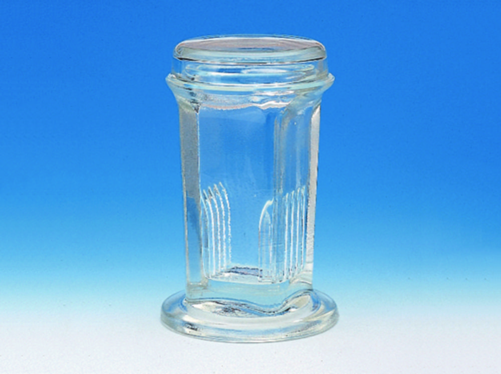 Staining jar, glass, Coplin Staining jar, glass, Coplin