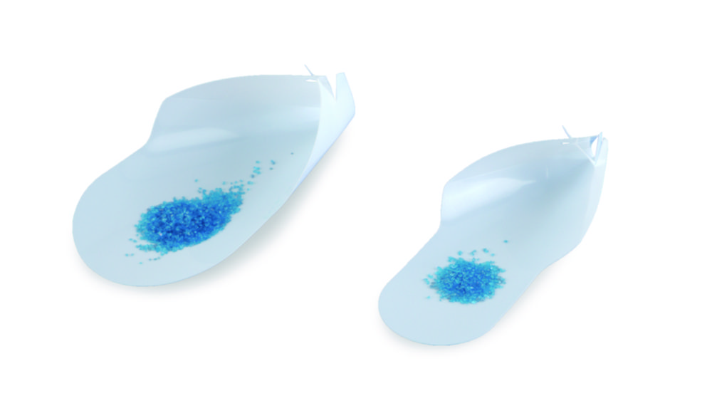 Disposable weighing scoops, antistatic, PS Disposable weighing scoops, antistatic, PS