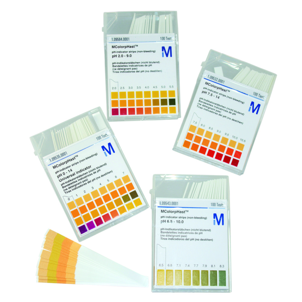 pH indicator strips pH indicator strips