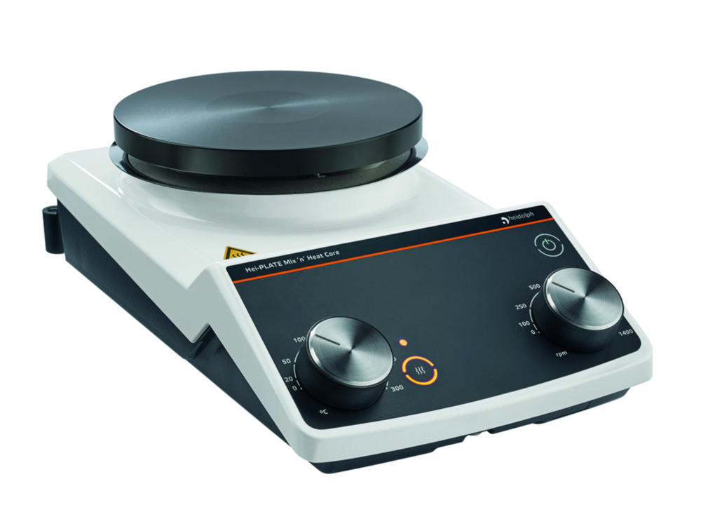 Magnetic stirring hotplates Hei-PLATE Mix'n'Heat Core Magnetic stirring hotplates Hei-PLATE Mix'n'Heat Core