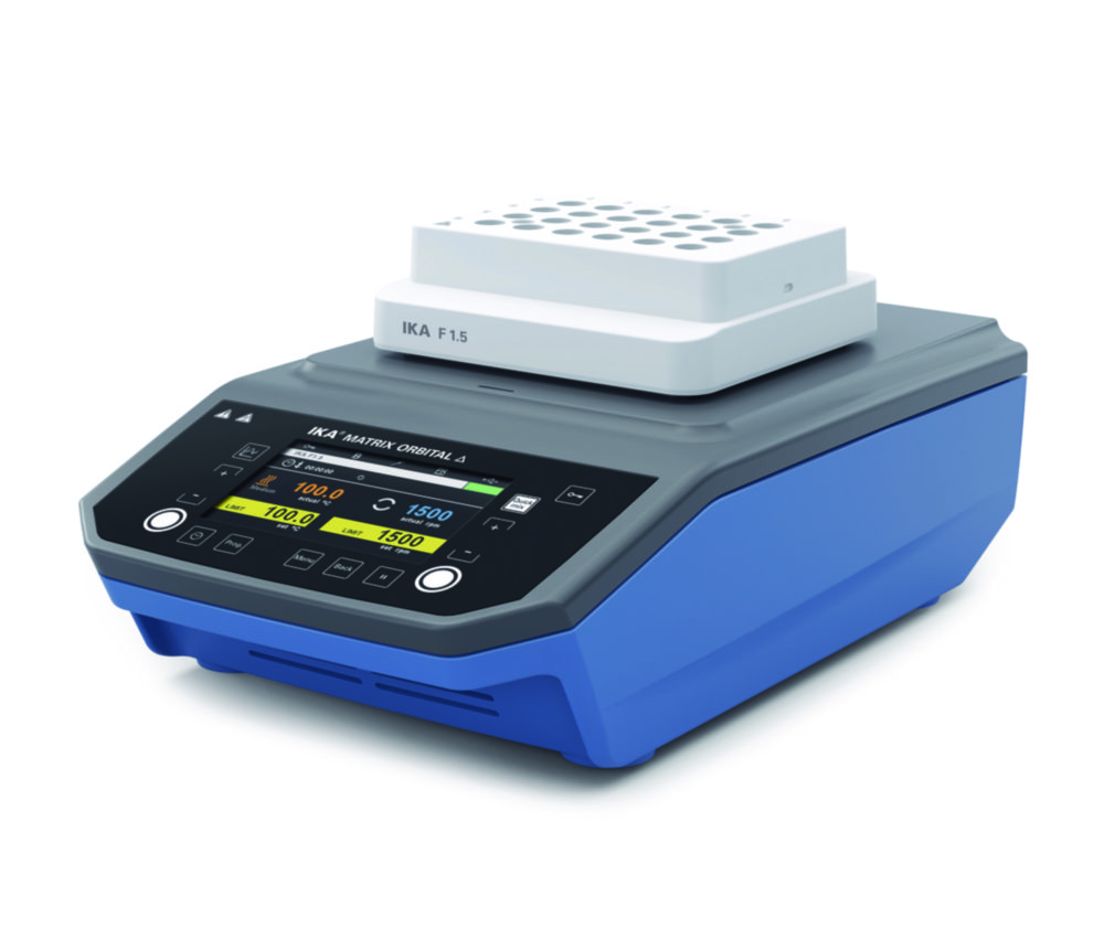 Thermo shaker Matrix Orbital Δ F1.5, fix attachment for 24 x 1.5 ml Thermo shaker Matrix Orbital Δ F1.5, fix attachment for 24 x 1.5 ml