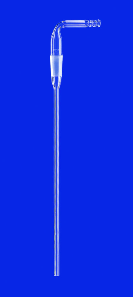 Gas inlet tubes, bent, DURAN® tubing Gas inlet tubes, bent, DURAN® tubing