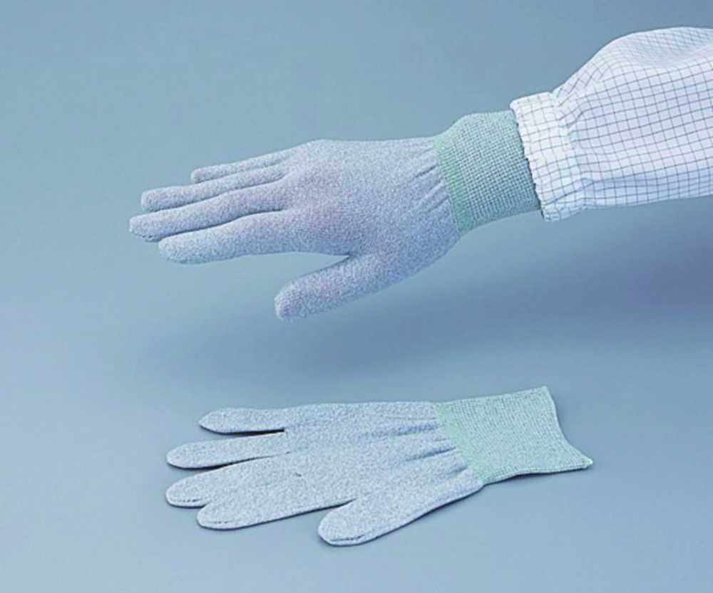 Conductive Gloves ASPURE, Anti-static, grey, Nylon Conductive Gloves ASPURE, Anti-static, grey, Nylon