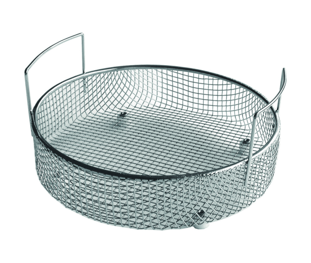 Suspension baskets, round for Sonorex ultrasonic baths Suspension baskets, round for Sonorex ultrasonic baths