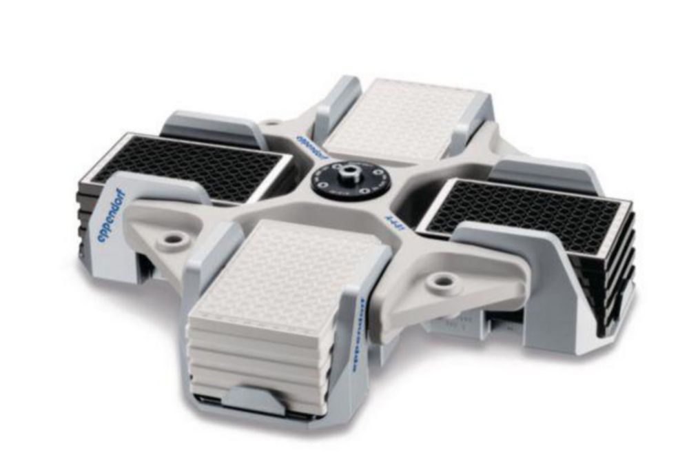 Swing-out rotor A-4-81 for centrifuges 5810/5810 R, incl. 4 MTP/Flex-buckets Swing-out rotor A-4-81 for centrifuges 5810/5810 R, incl. 4 MTP/Flex-buckets