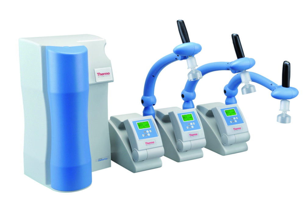 Ultrapure water purification systems Barnstead™ GenPure xCAD Plus with stand-alone remote dispensers Ultrapure water purification systems Barnstead™ GenPure xCAD Plus with stand-alone remote dispensers