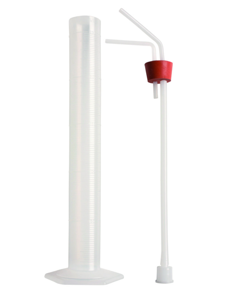 Gas washing bottle, PP Gas washing bottle, PP