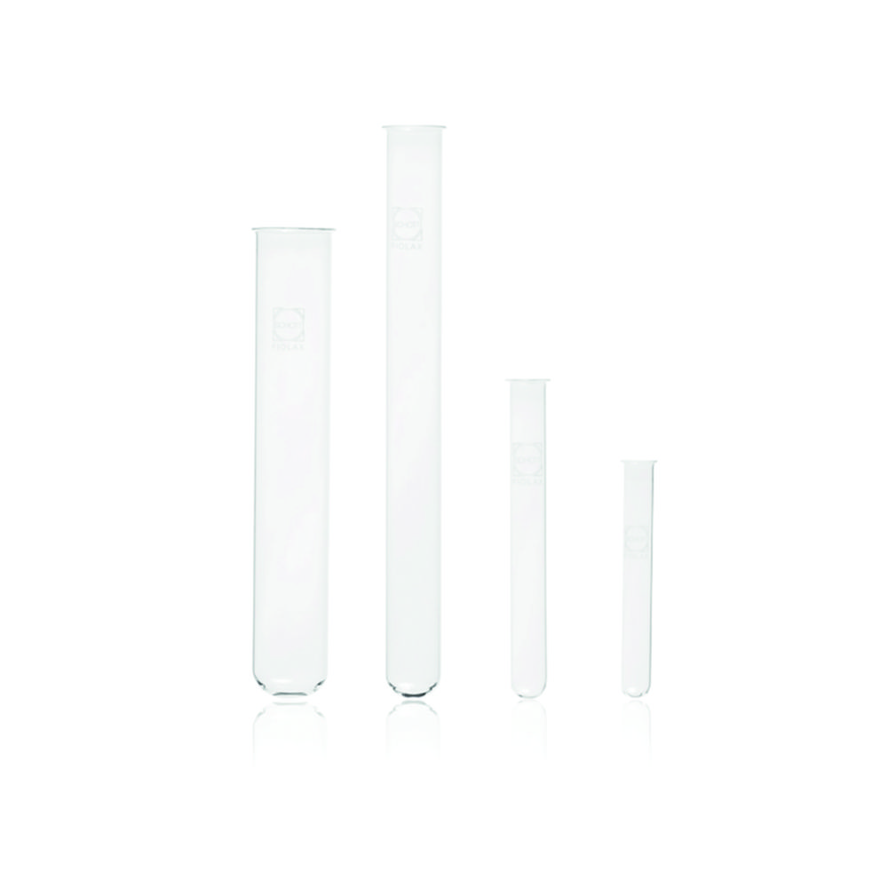 Test tubes, Fiolax® glass Test tubes, Fiolax® glass