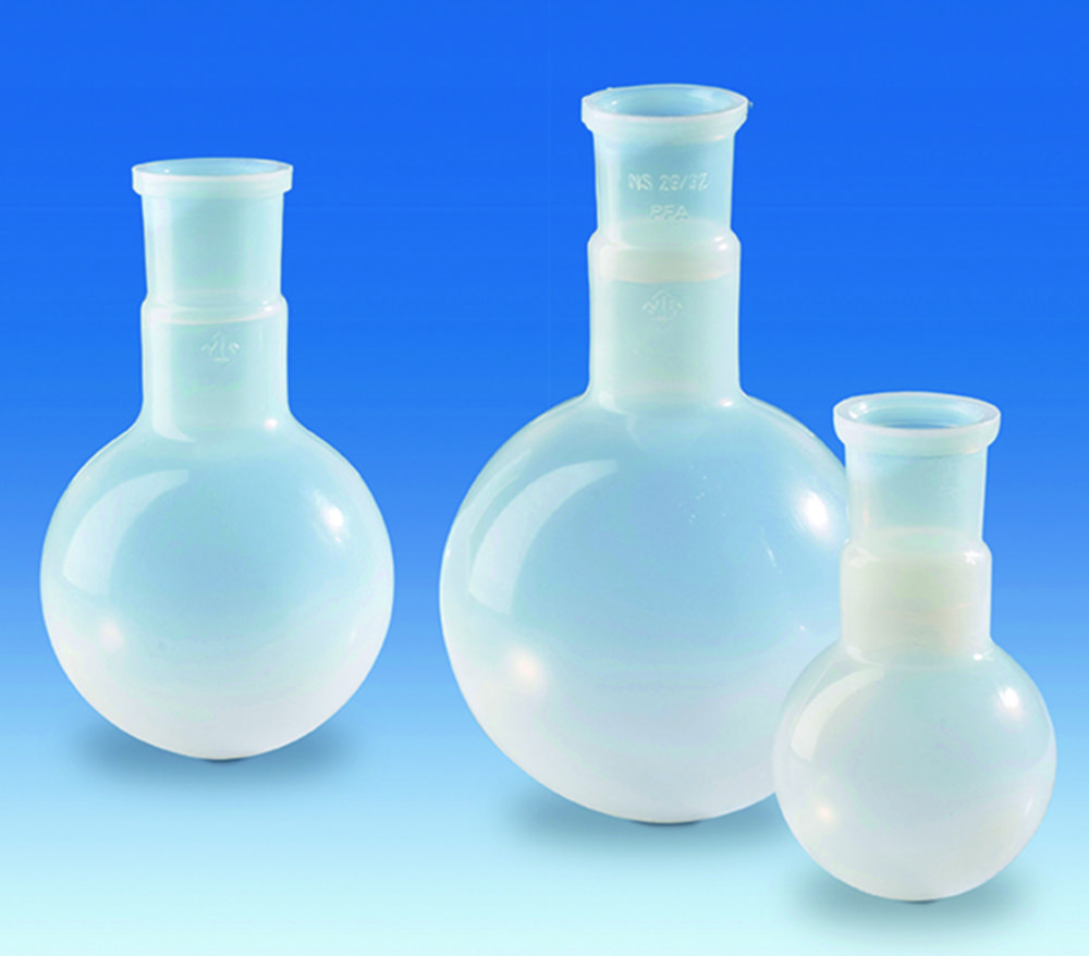 Round-bottom flasks, PFA Round-bottom flasks, PFA