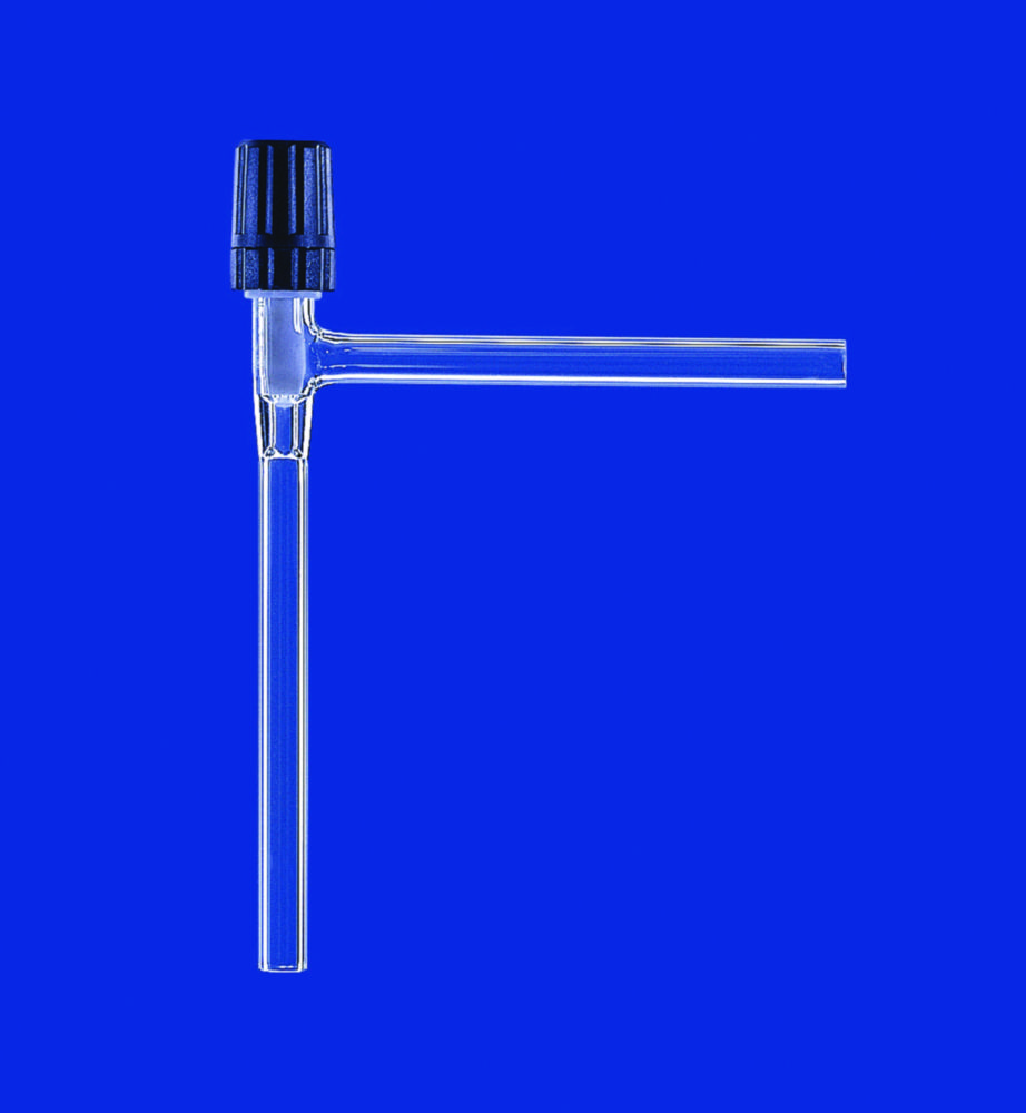 Needle-valve stopcocks, right-angled, DURAN® tubing Needle-valve stopcocks, right-angled, DURAN® tubing