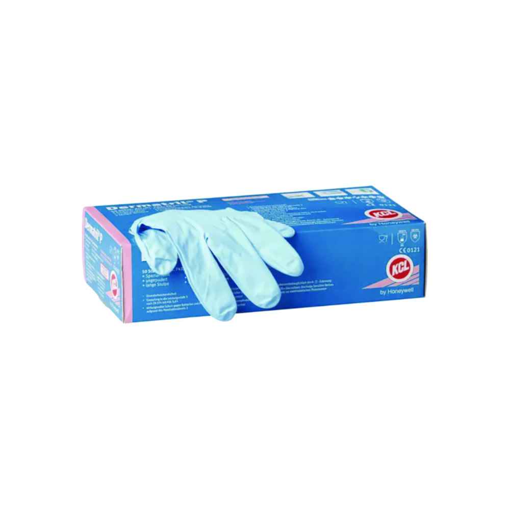Disposable Gloves KCL Dermatril® P 743, nitrile, powder-free Disposable Gloves KCL Dermatril® P 743, nitrile, powder-free