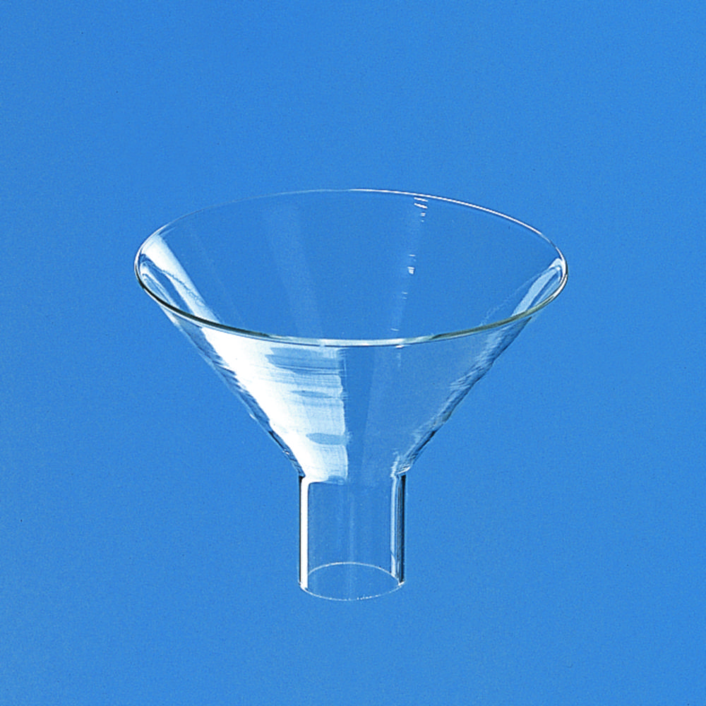 Pulvertrichter, Borosilikatglas 3.3