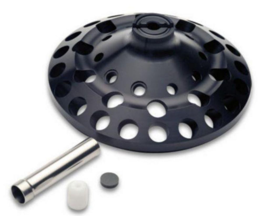 Fixed angle rotor with 10 steel sleeves F-35-30-17 for centrifuges 5702/5702 R/5702 RH, incl. 10 adapters for conical tubes and 10 rubber mats Fixed angle rotor with 10 steel sleeves F-35-30-17 for centrifuges 5702/5702 R/5702 RH, incl. 10 adapters for conical tubes and 10 rubber mats