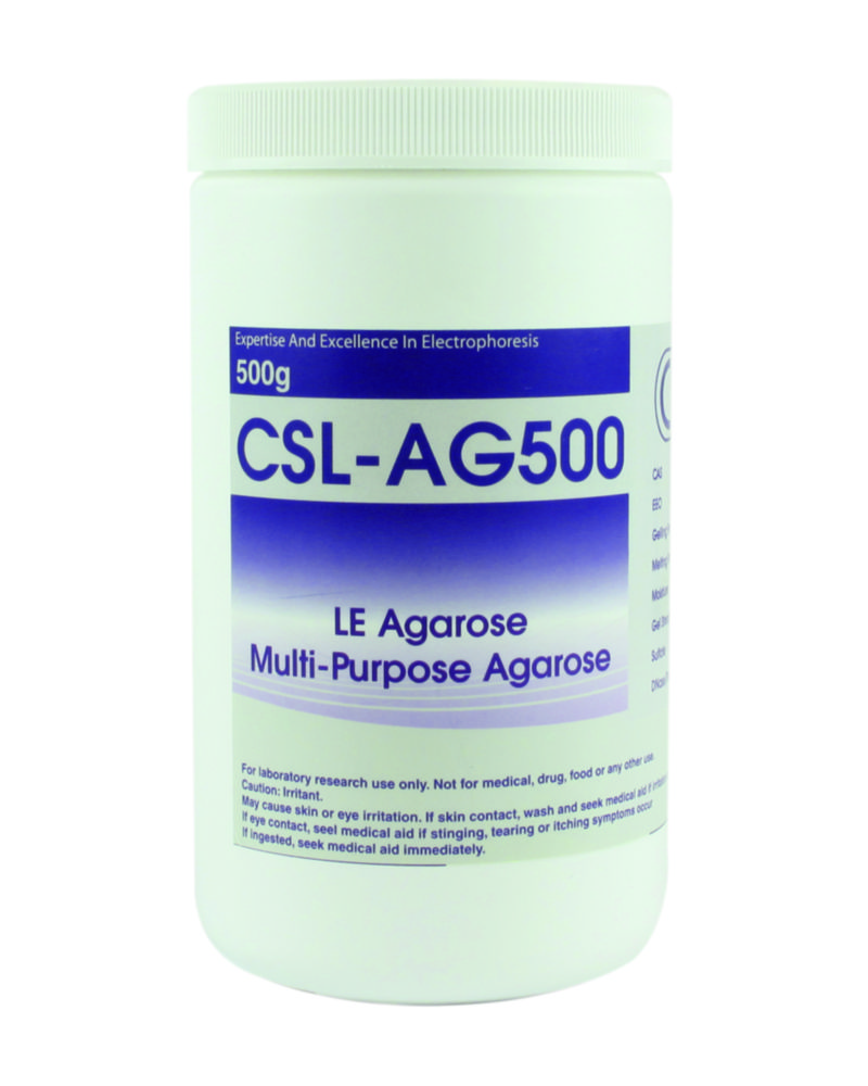 Agarose für die Gelelektrophorese