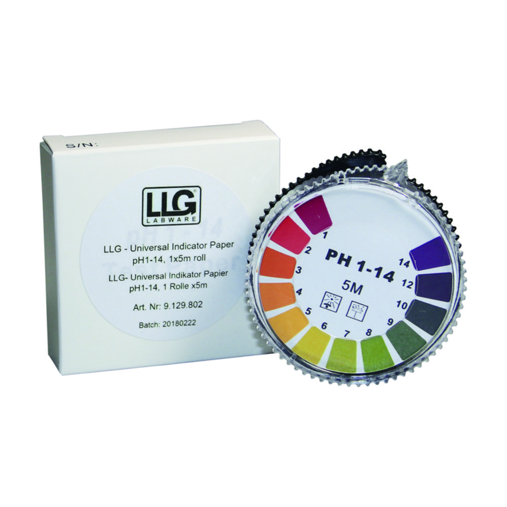 LLG-Universal indicator paper, rolls LLG-Universal indicator paper, rolls