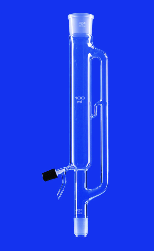 Extractor heads for specific light solvents, DURAN® tubing Extractor heads for specific light solvents, DURAN® tubing