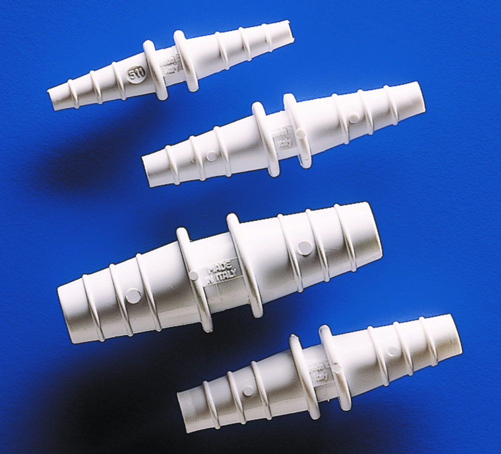 Tubing connectors, PP Tubing connectors, PP