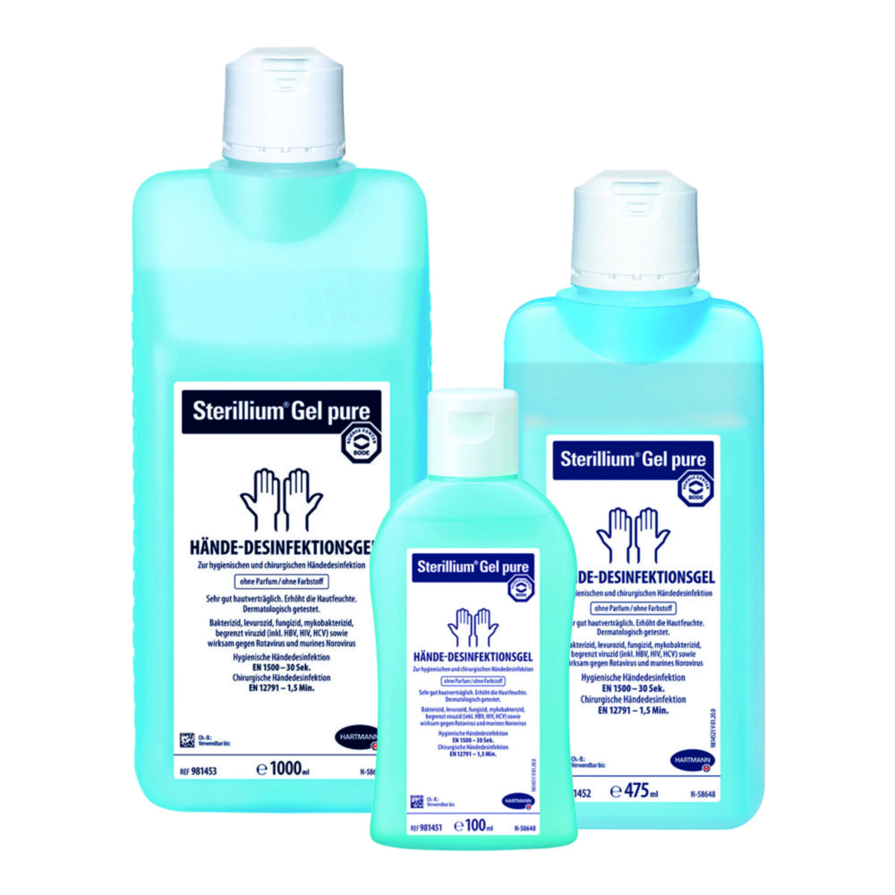 Handdesinfektion Sterillium® Gel pure