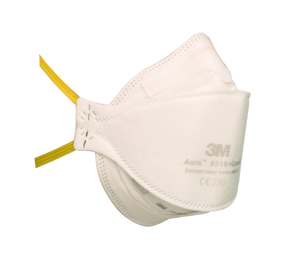 Respirators Aura™ 9300+Gen3, Series, Folding Masks Respirators Aura™ 9300+Gen3, Series, Folding Masks