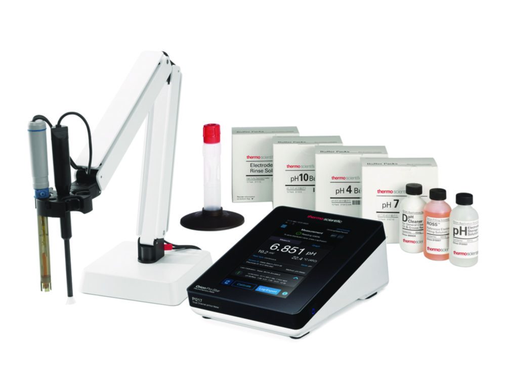 Dual channel pH/ion meter Orion™ Pro Star PI217, durable pH kit Dual channel pH/ion meter Orion™ Pro Star PI217, durable pH kit