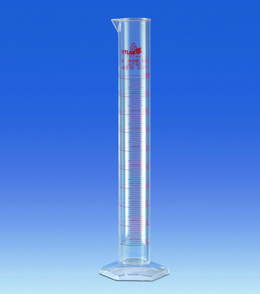 Graduated cylinders, PMP, Class A, tall form Graduated cylinders, PMP, Class A, tall form