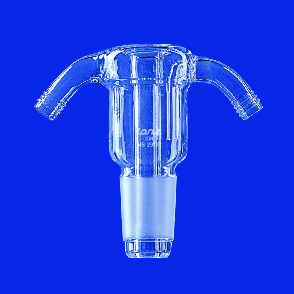 Rührverschlüsse mit Kühlmantel, DURAN®-Rohr