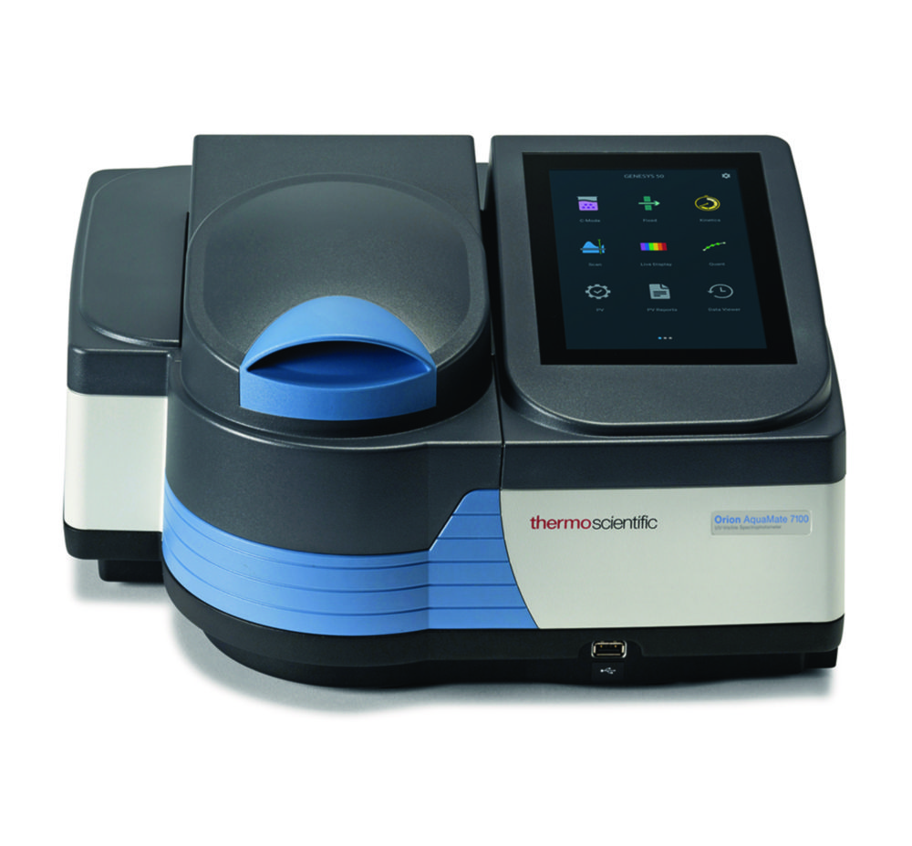 Spectrophotometer Orion™ AquaMate™ AQ7100 VIS and AQ8100 UV-VIS Spectrophotometer Orion™ AquaMate™ AQ7100 VIS and AQ8100 UV-VIS