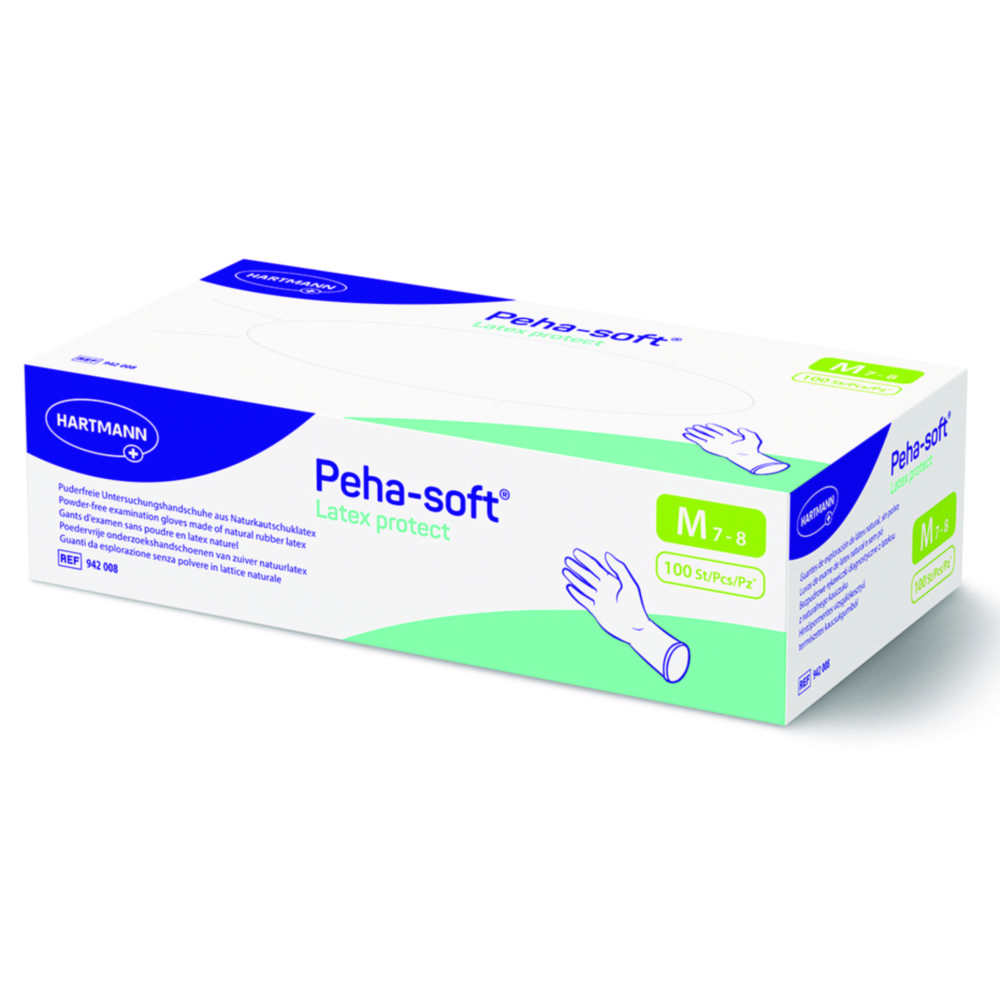 Disposable gloves, Peha-soft®, Latex Disposable gloves, Peha-soft®, Latex