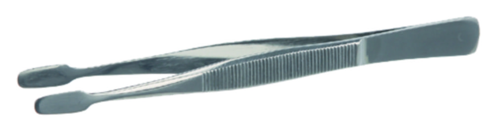 Cover glass forceps, stainless 18/10 steel Cover glass forceps, stainless 18/10 steel