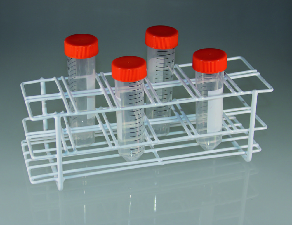 LLG-Reagenzglasgestell, Draht mit Epoxid-Pulverbeschichtung