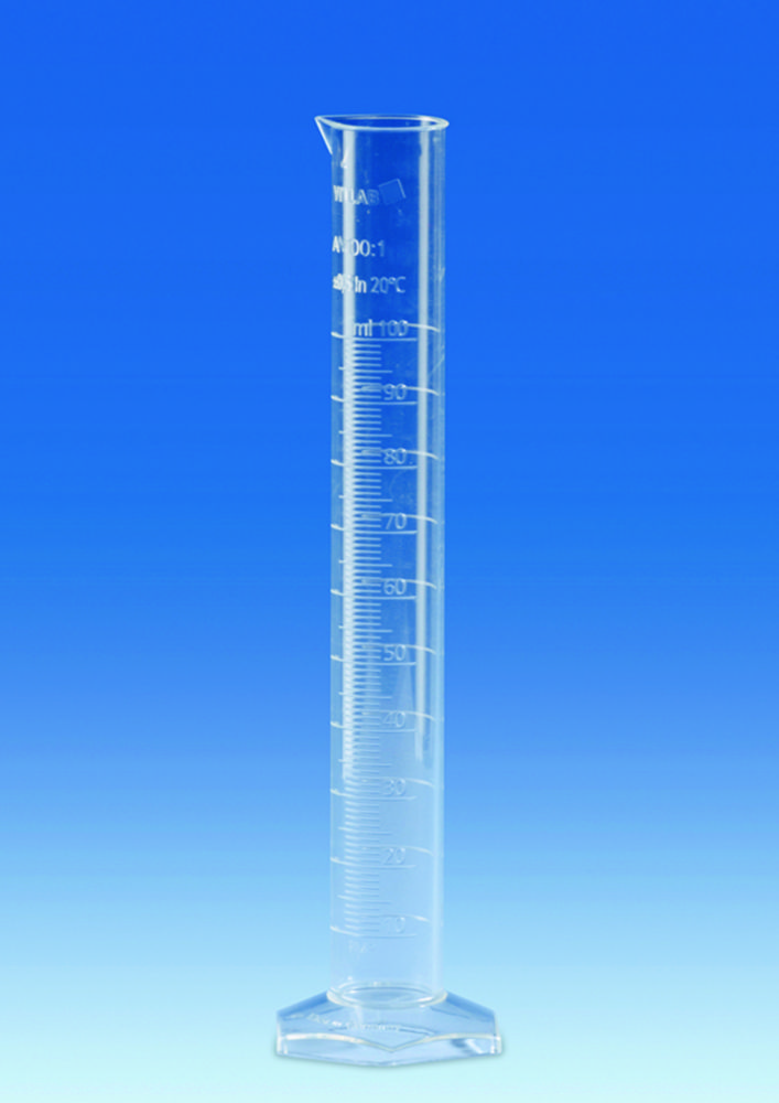 Measuring cylinders, PMP, class A, KB Measuring cylinders, PMP, class A, KB