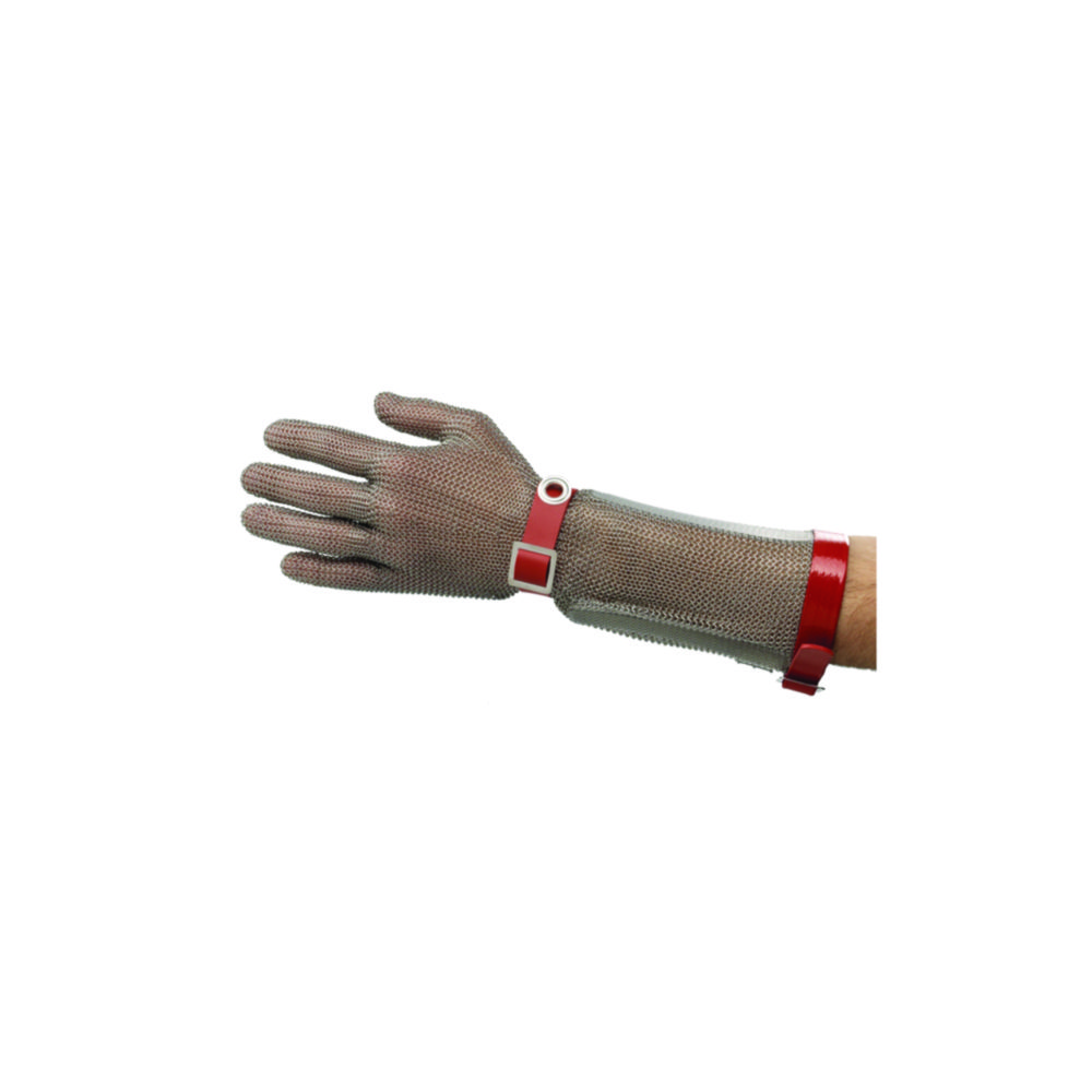Cut-Protection Wire Mesh Glove with long cuff Cut-Protection Wire Mesh Glove with long cuff