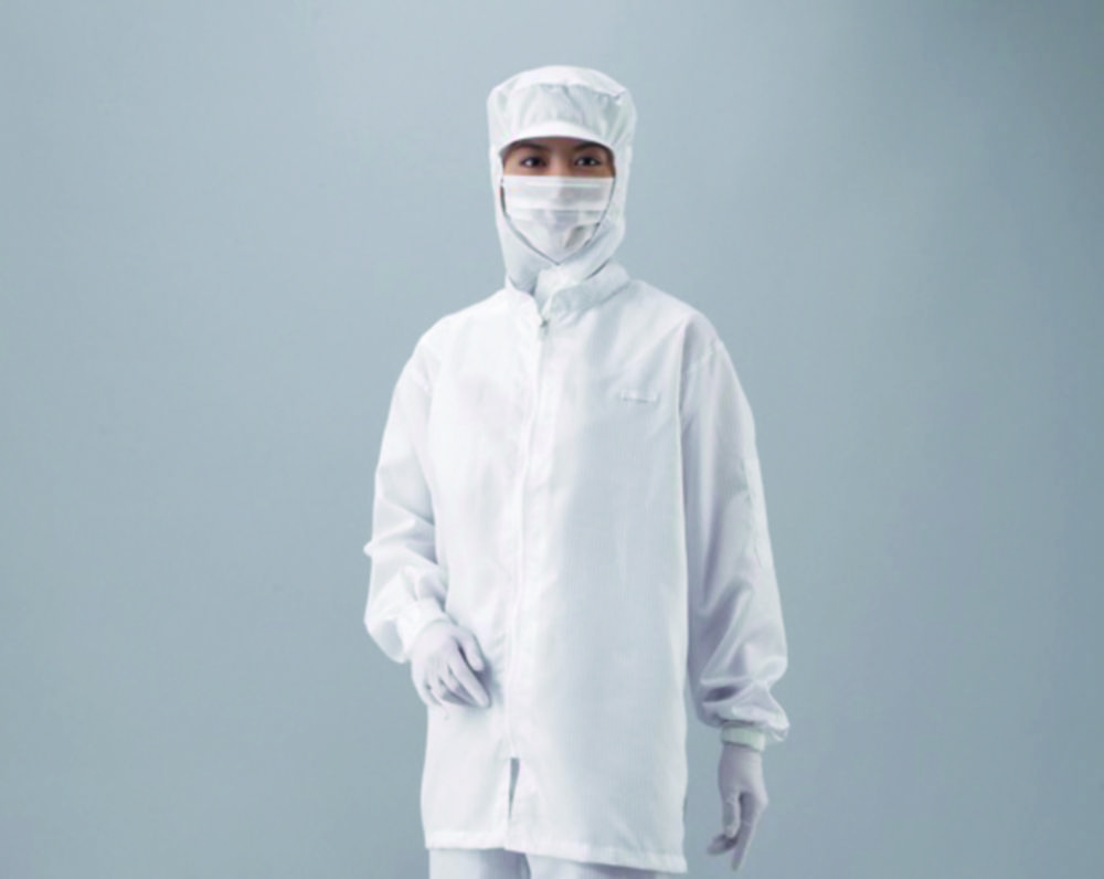 Jackets ASPURE, for cleanroom, Polyester Jackets ASPURE, for cleanroom, Polyester