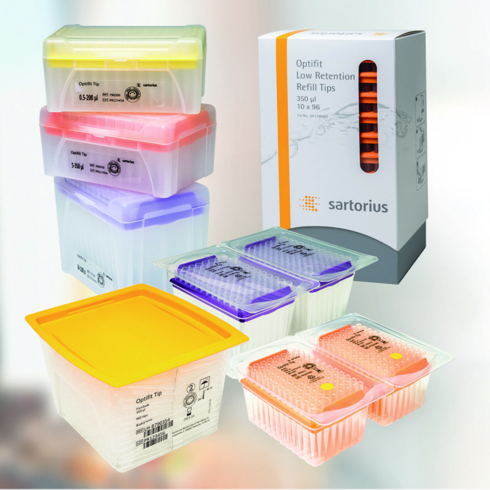 Pipete tips Optifit Refill packs Pipete tips Optifit Refill packs